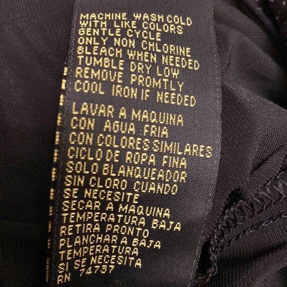 Shelby Nites Jumpsuit in Black. - Picture 6 of 6